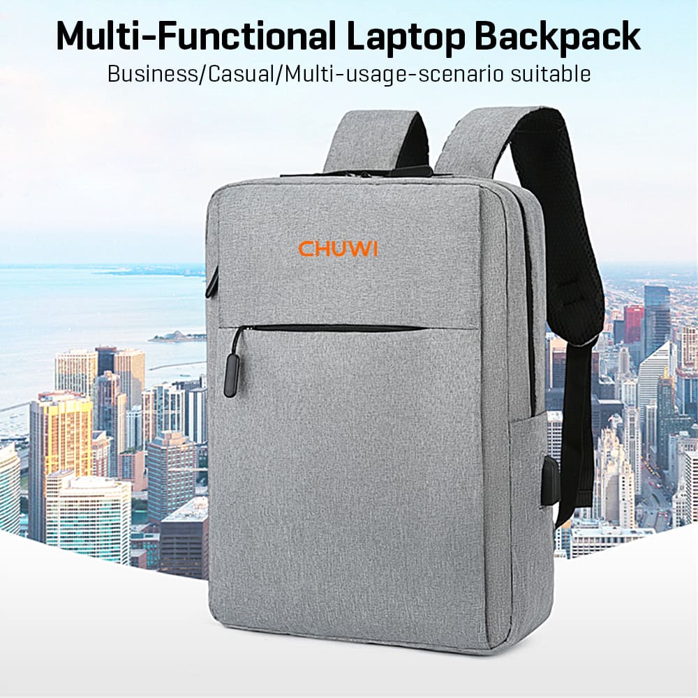 Chuwi Backpack Waterproof Oxford Cloth | USB Connector Design | Dual Pull Head - Image 5