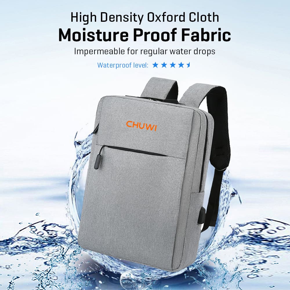 Chuwi Backpack Waterproof Oxford Cloth | USB Connector Design | Dual Pull Head - Image 6