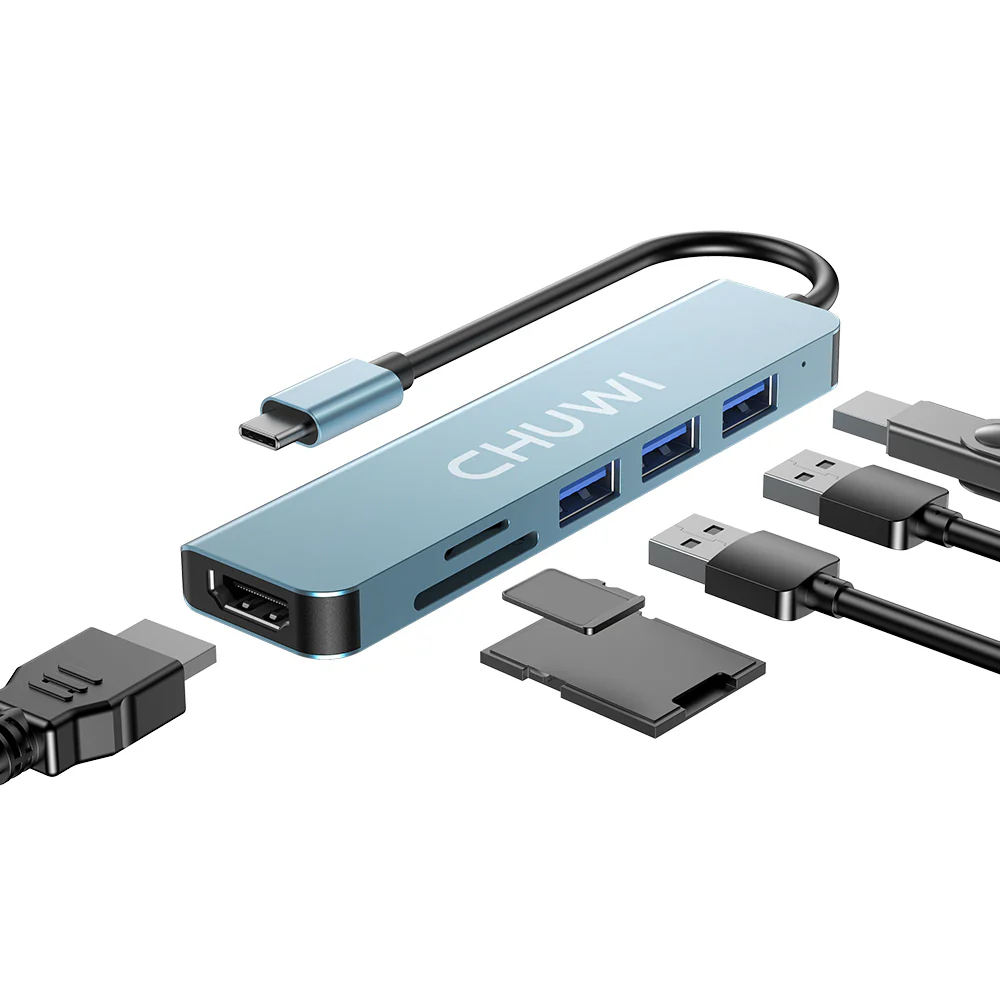 Chuwi HUB USB-C Multiport Adapter | USB-C to HDMI +USB3.0+USB3.1 Charger - Image 6